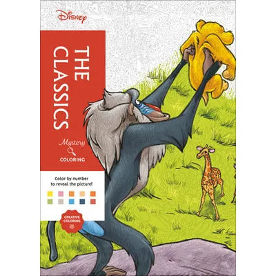 Disney Mystery Coloring: The Classics