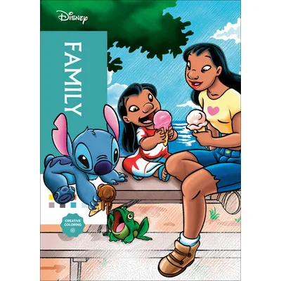Disney Mystery Coloring: Family