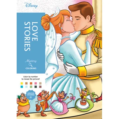 Disney Mystery Coloring: Love Stories