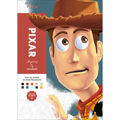 Disney Mystery Coloring: Pixar