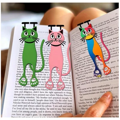 Cute cat bookmarks