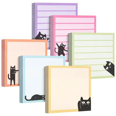 Cat sticky notes