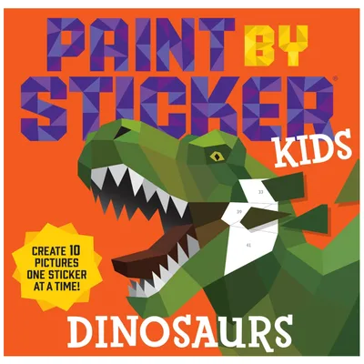 Paint by Sticker Kids: Dinosaurs