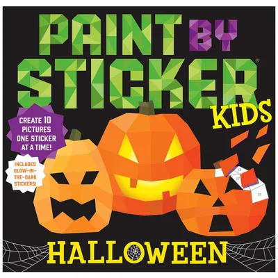 Paint by Sticker Kids: Halloween