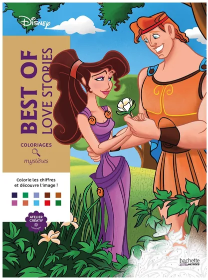 Coloriages Mystères: Best of Love Stories
