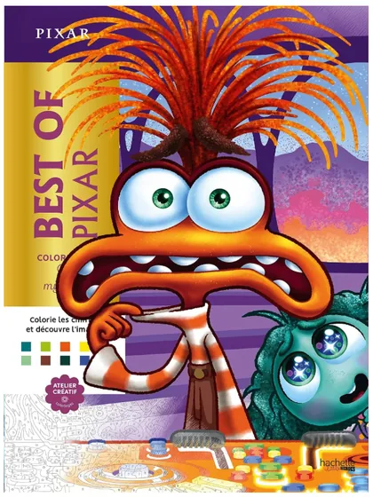 Coloriages Mystères: Best of Pixar
