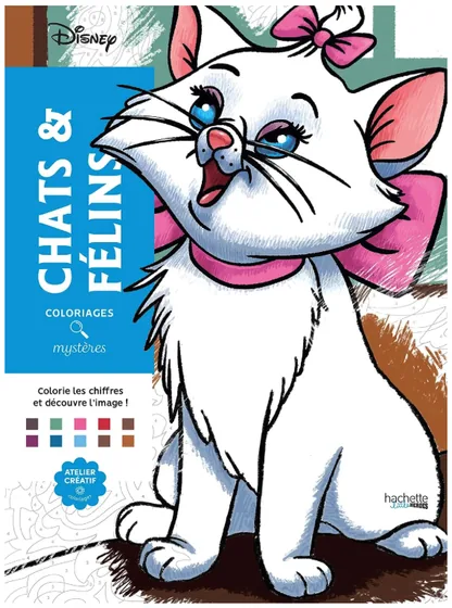 Coloriages Mystères: Chats et félins