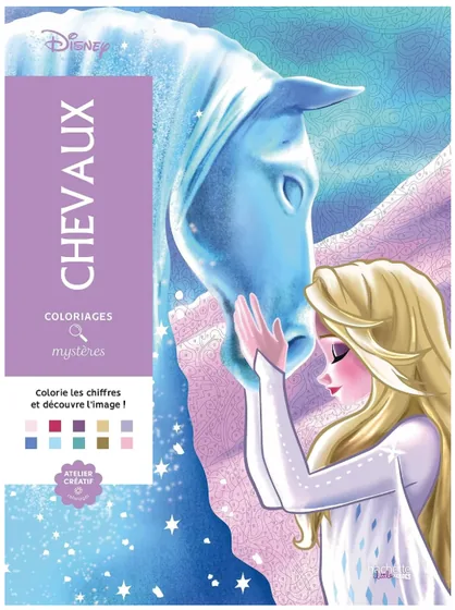 Coloriages Mystères: Chevaux
