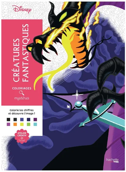 Coloriages Mystères: Créatures fantastiques