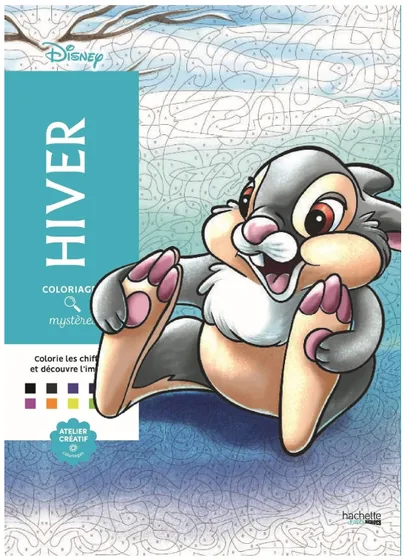 Coloriages Mystères: Hiver