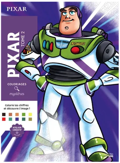 Coloriages Mystères: Pixar 2