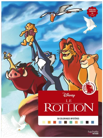 Coloriages Mystères: Le Roi Lion