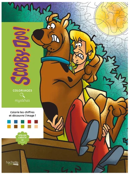 Coloriages Mystères: Scooby-Doo