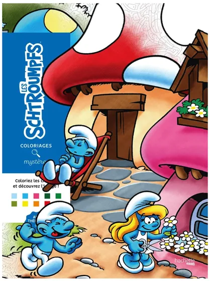 Coloriages Mystères: Les Schtroumpfs