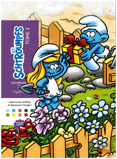 Coloriages Mystères: Les Schtroumpfs 2