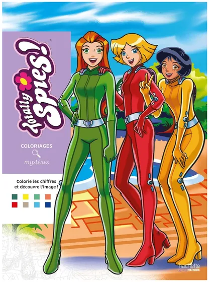 Coloriages Mystères: Totally Spies