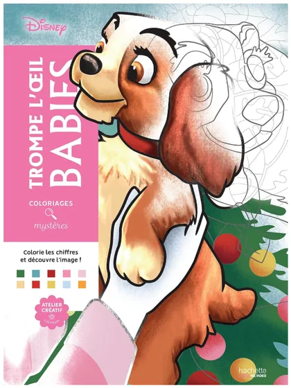 Coloriages Mystères: Trompe l'oeil Babies