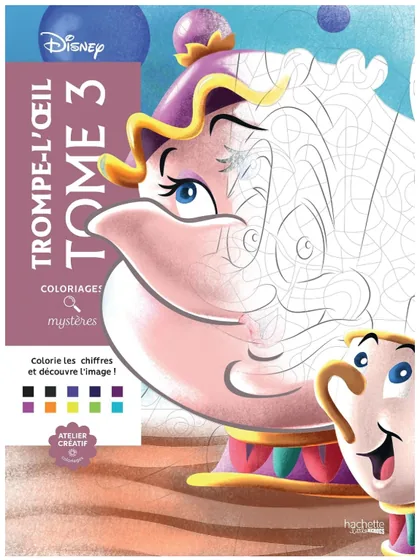 Coloriages Mystères: Trompe l'oeil 3
